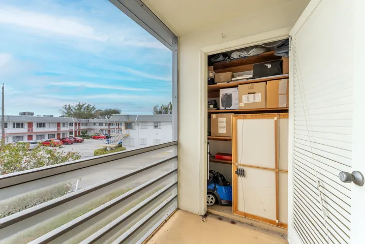 Patio/storage