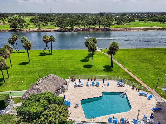 Aerial View of Pool