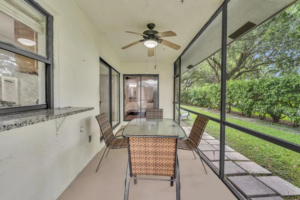 Screened in Patio
