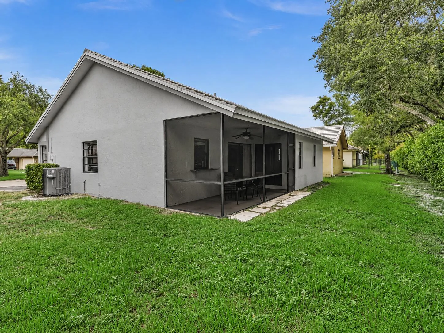 Back of Home & Screened Patio