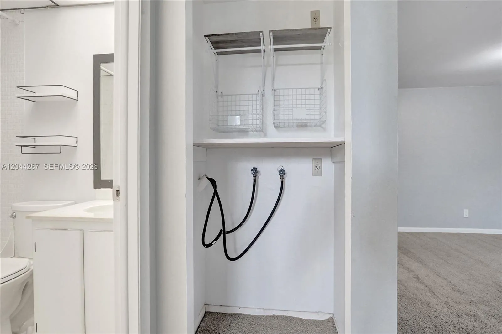 Washer and dryer hook-up