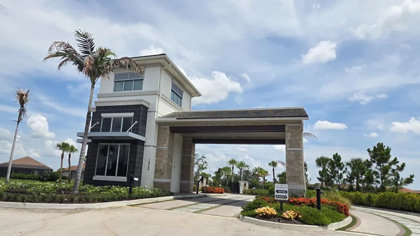 Guard gated entrance