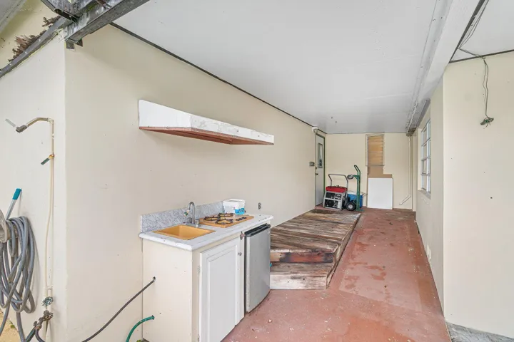 Hall to Pool Area