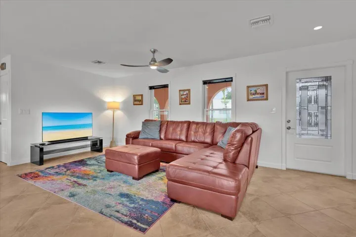 Enter into the Living Room