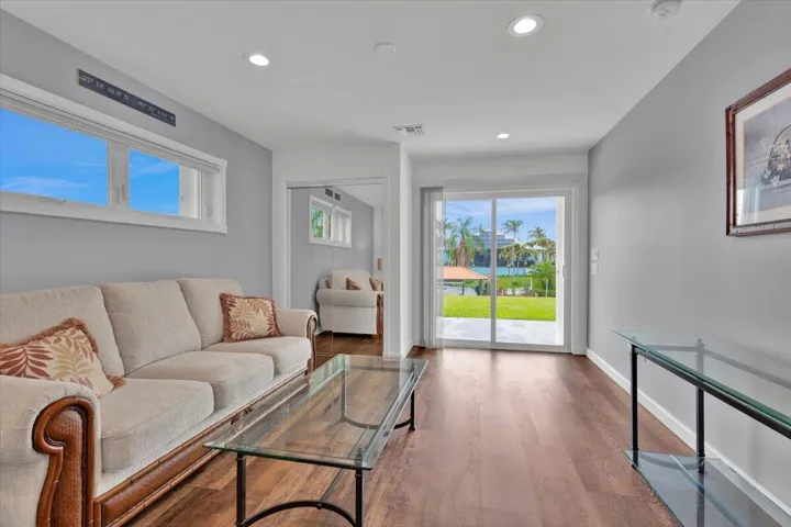 3rd Bedroom with sliders to back yard