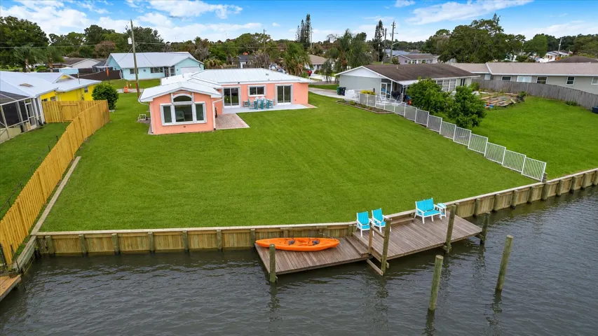Private boat dock
