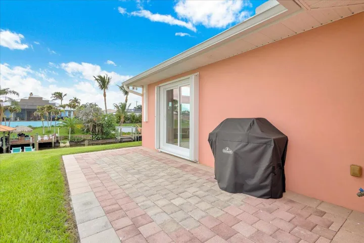 Slider from Master Bedroom
