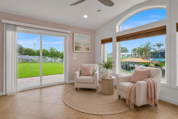 Master Bedroom seating area virtually Reimagined for inspiration