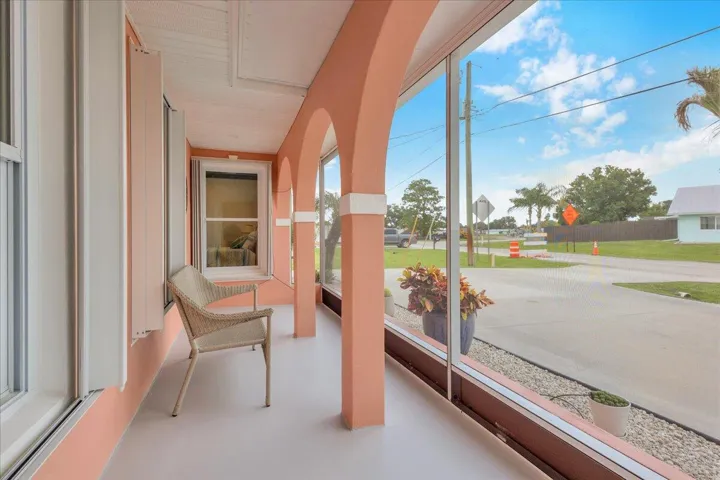 Screen Enclosed front porch