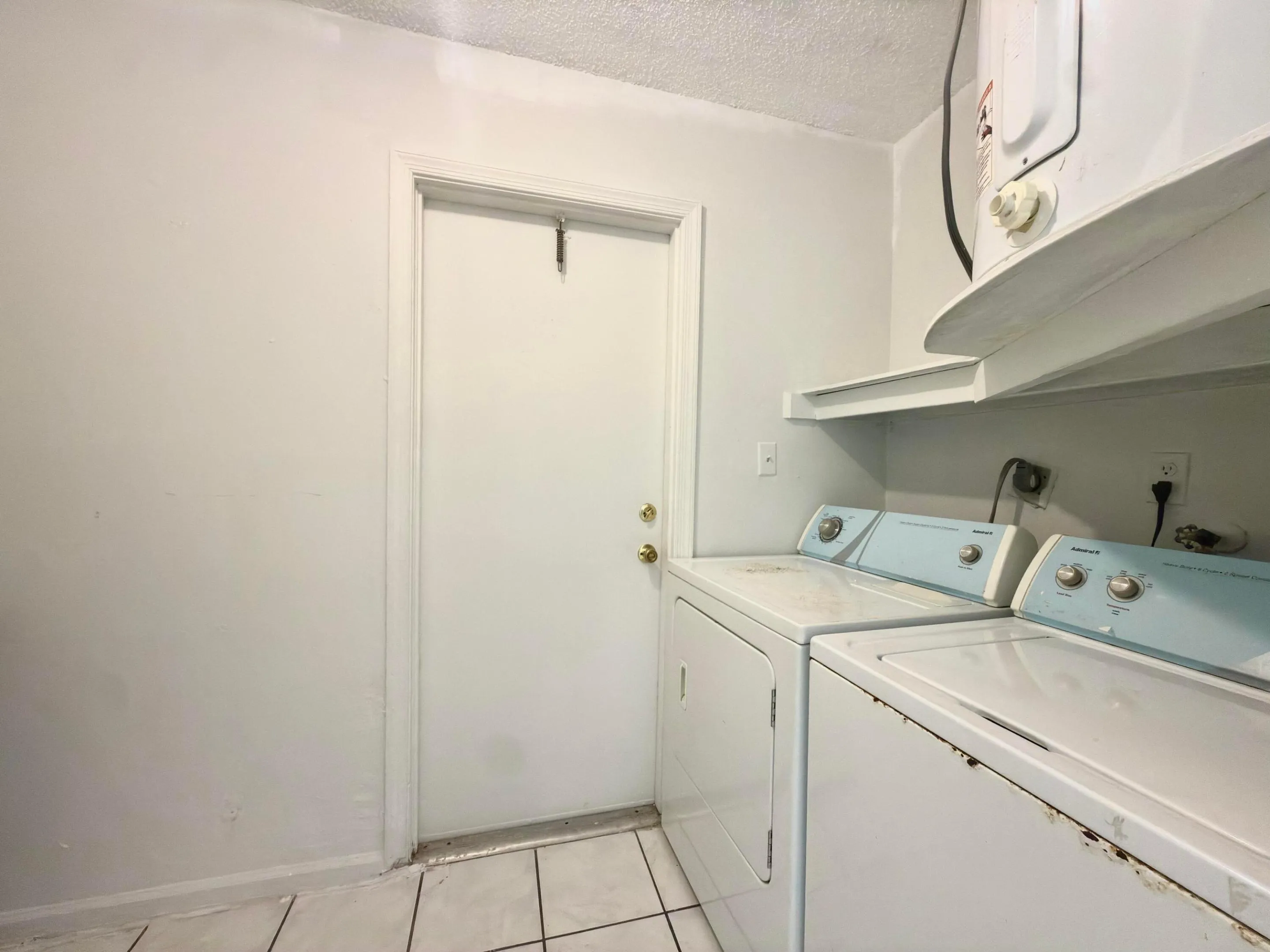 laundry room in unit