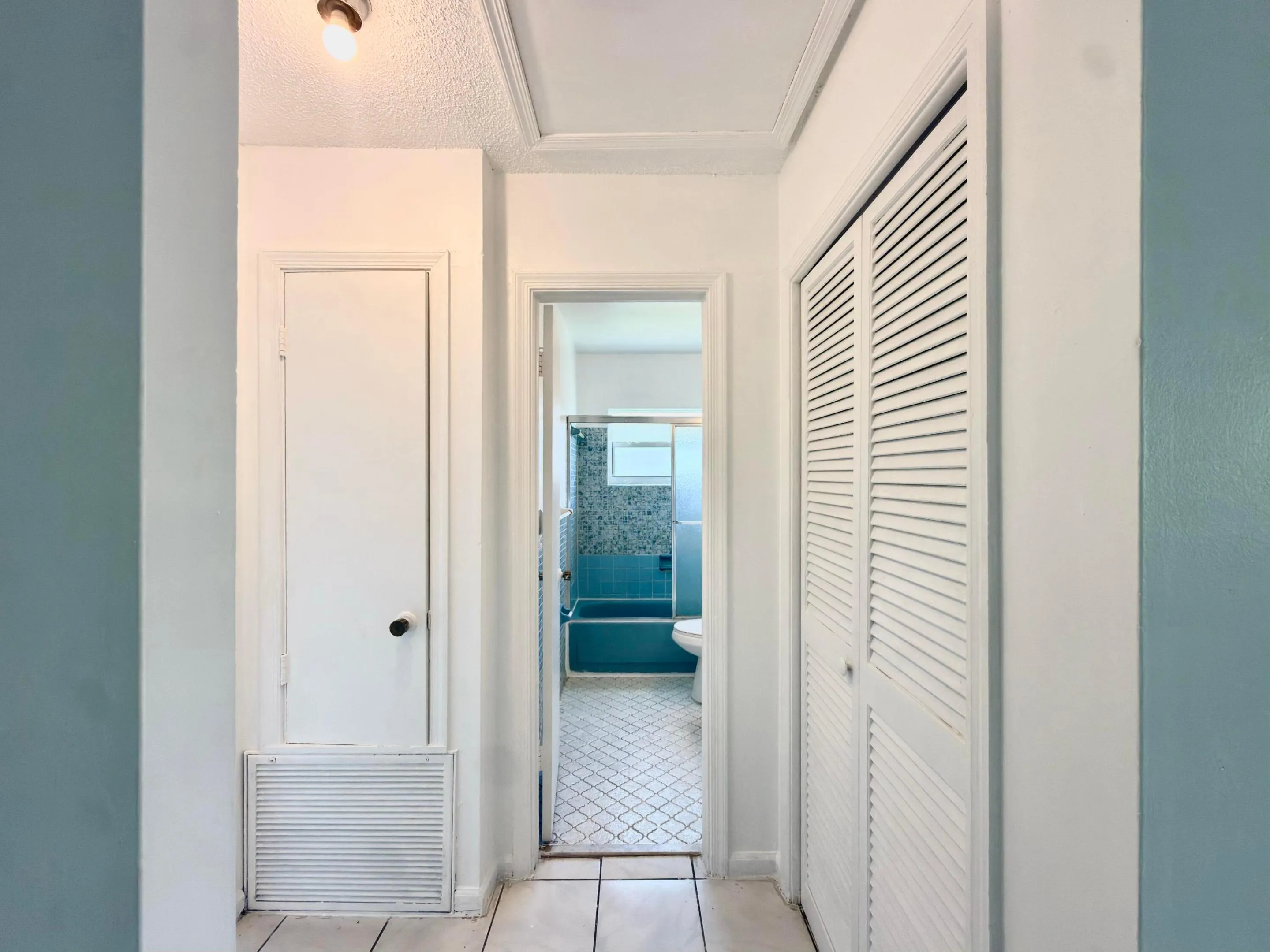 bathroom entry