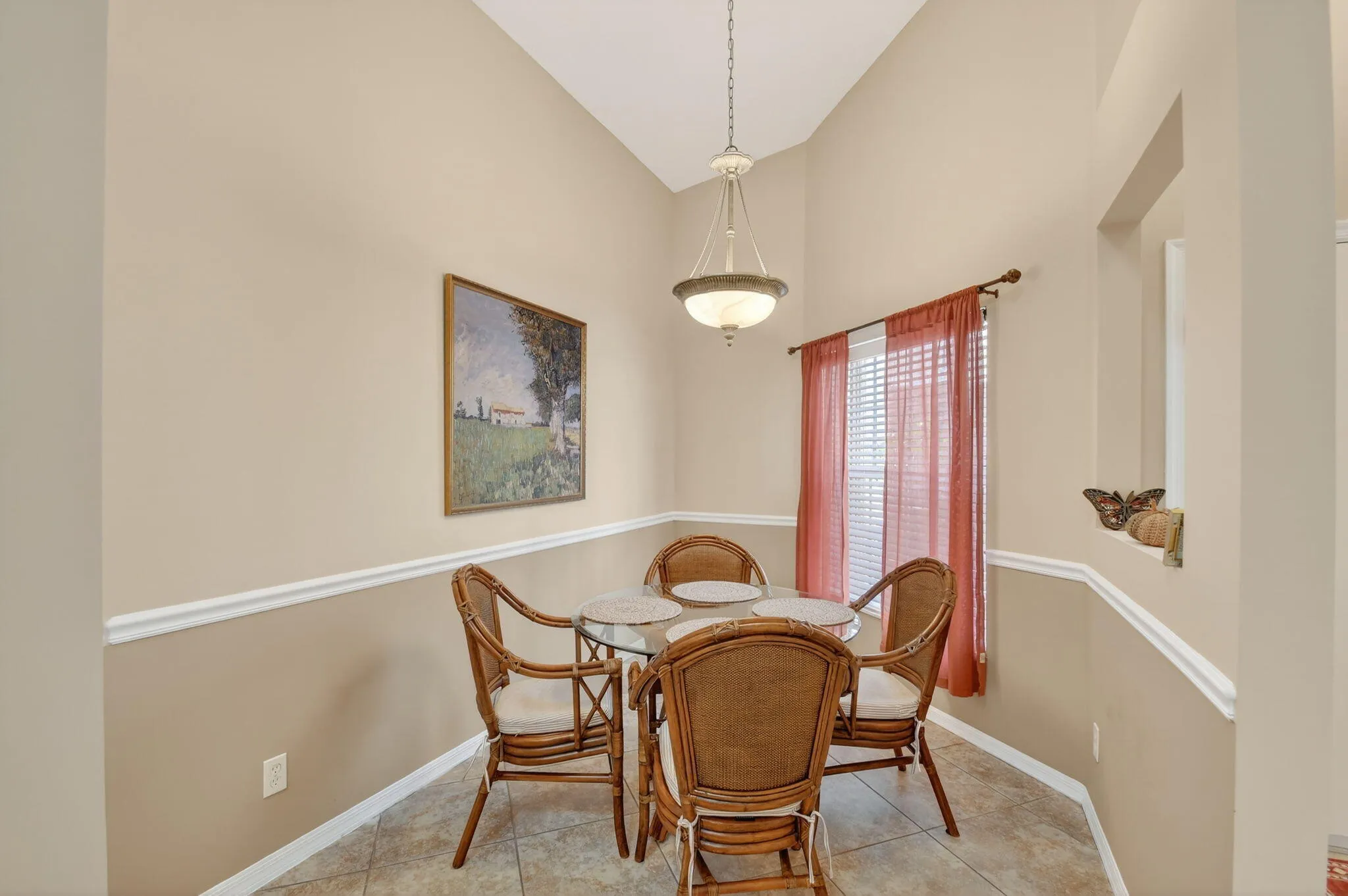 breakfast area