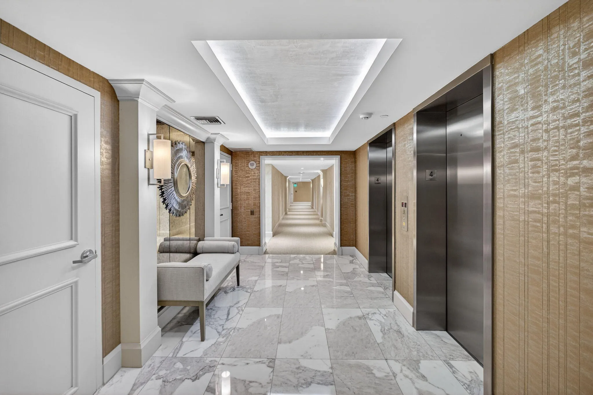 Hallway to your new home