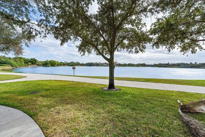 Walking Path Around Lake