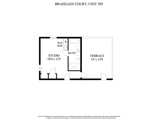 BRAZILIAN COURT, 305