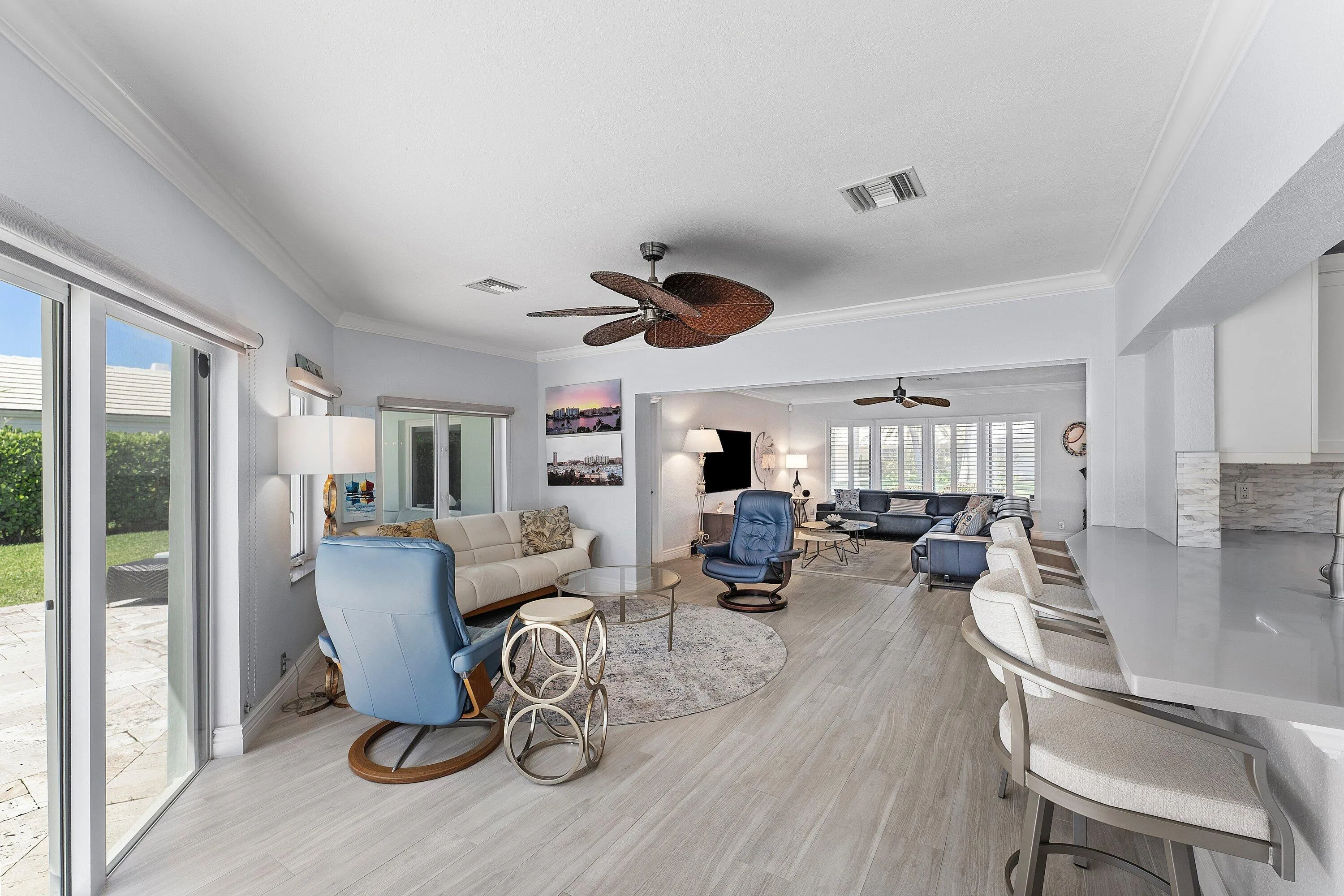 Family room sitting area