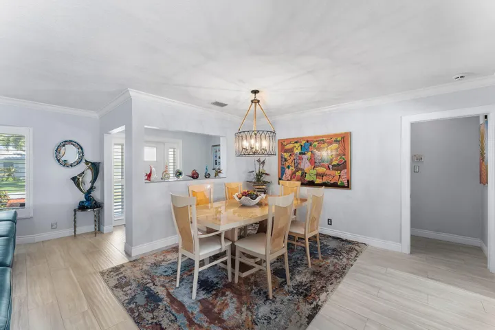 Dining area