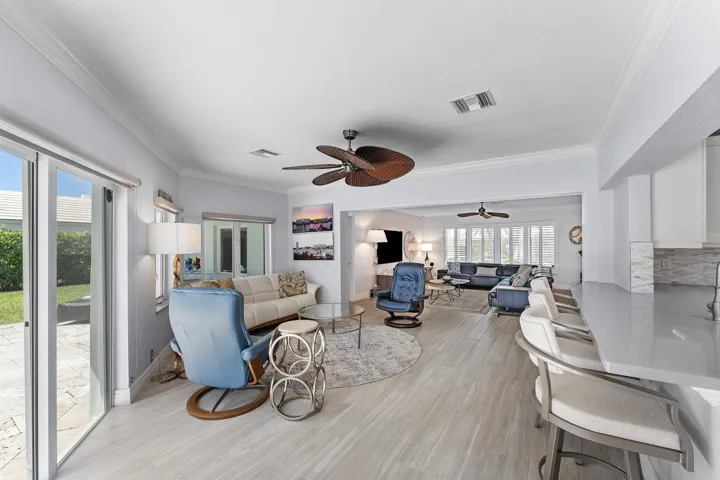 Family room sitting area