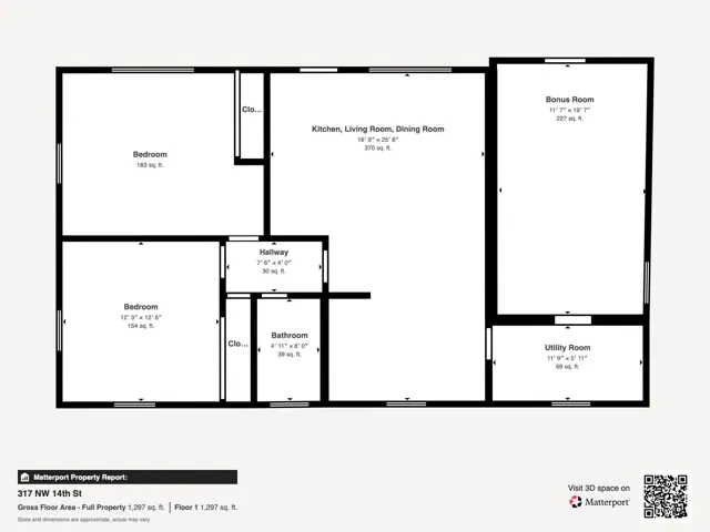 floorplan317 NW 14th St - Floor 1