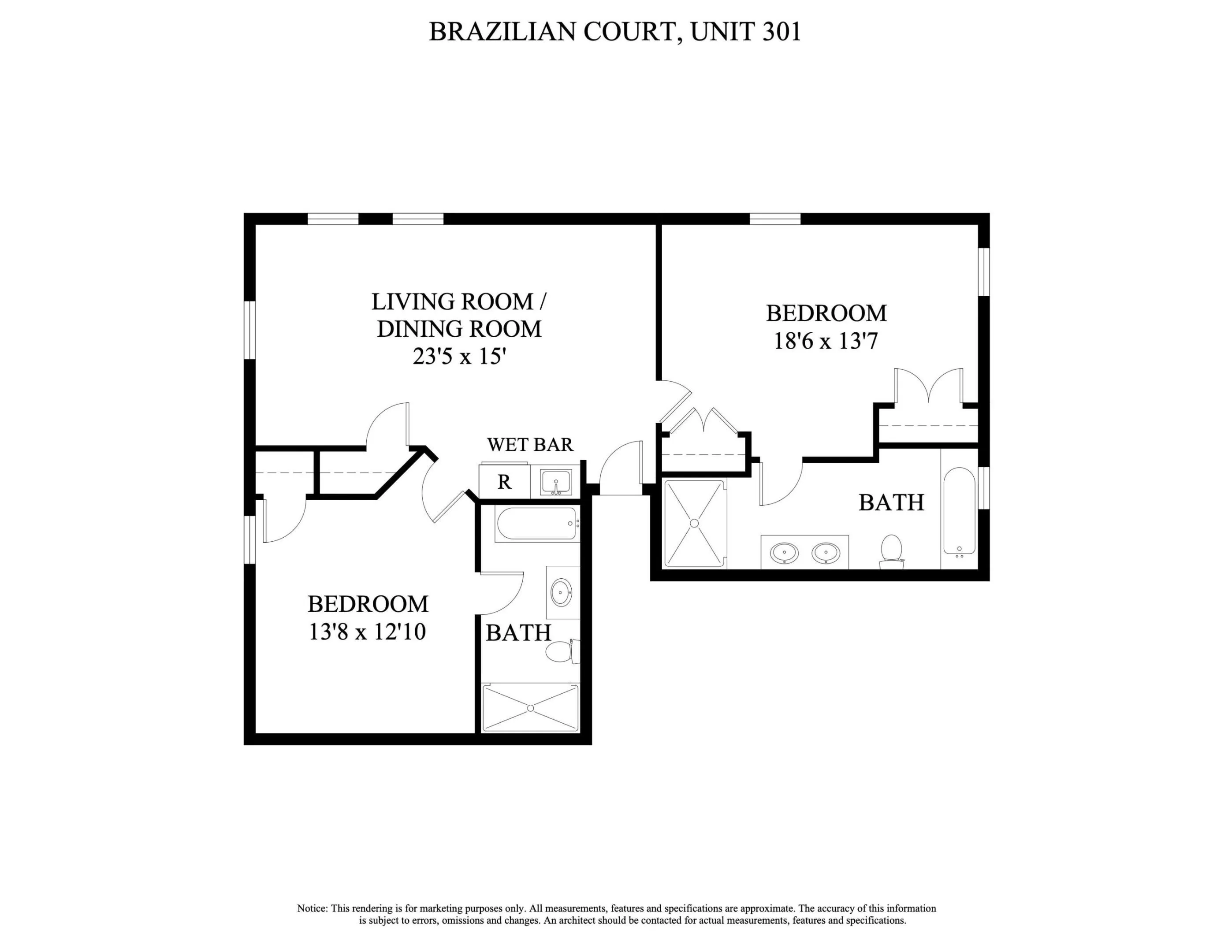 BRAZILIAN COURT, 301