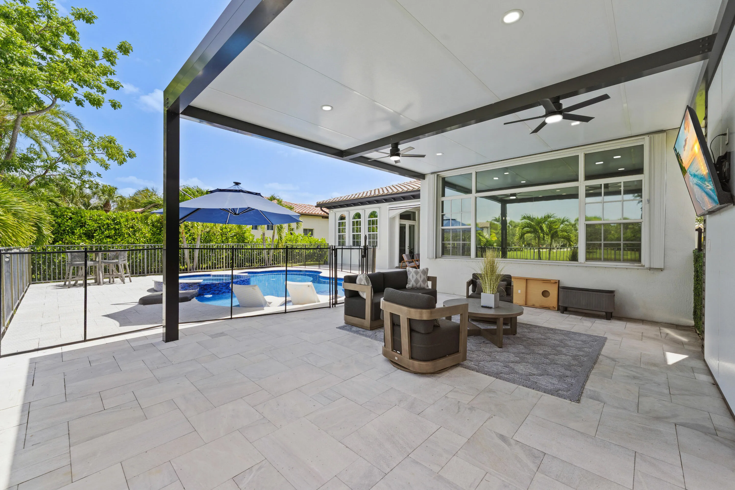 pool patio