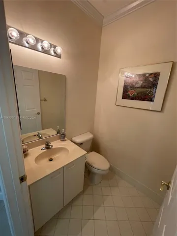 Half bath - 1st floor