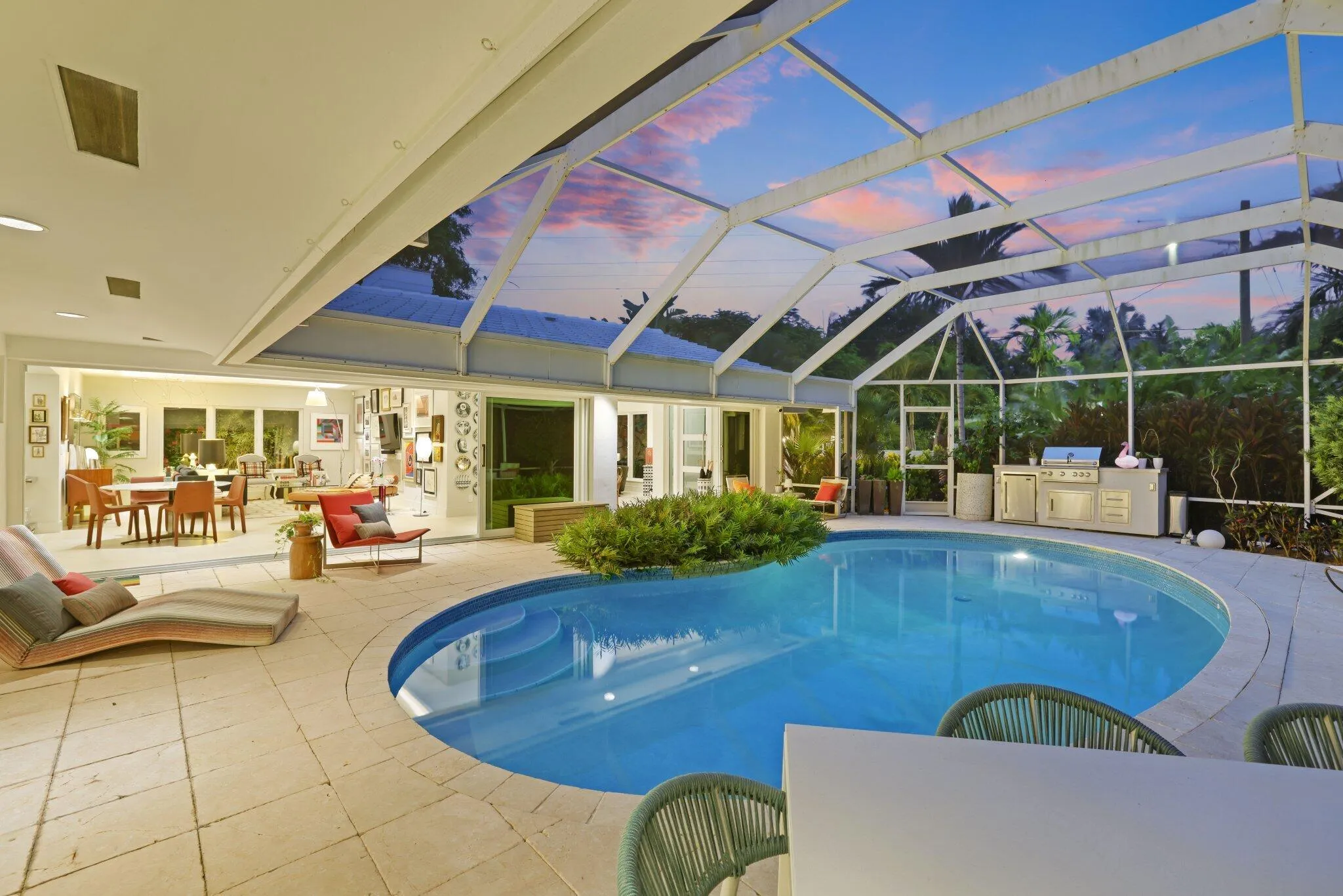 Pool at Night