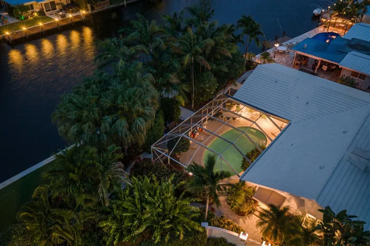 Pool at Night