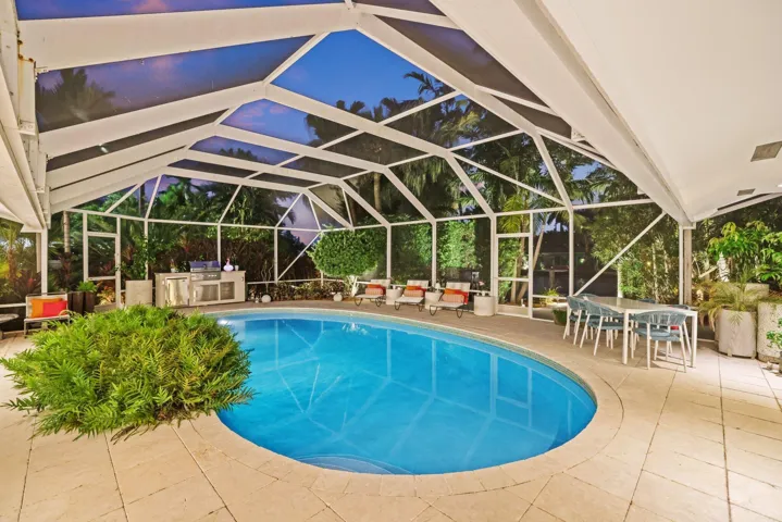 Pool at Night