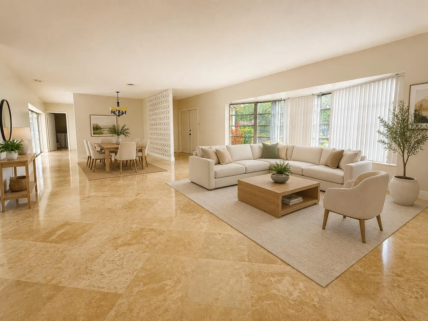 461 SW 54th Living Entrance Staged