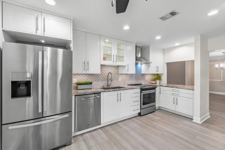 Inviting, updated kitchen