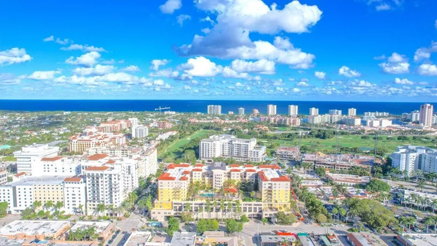Downtown Boca Aerial View