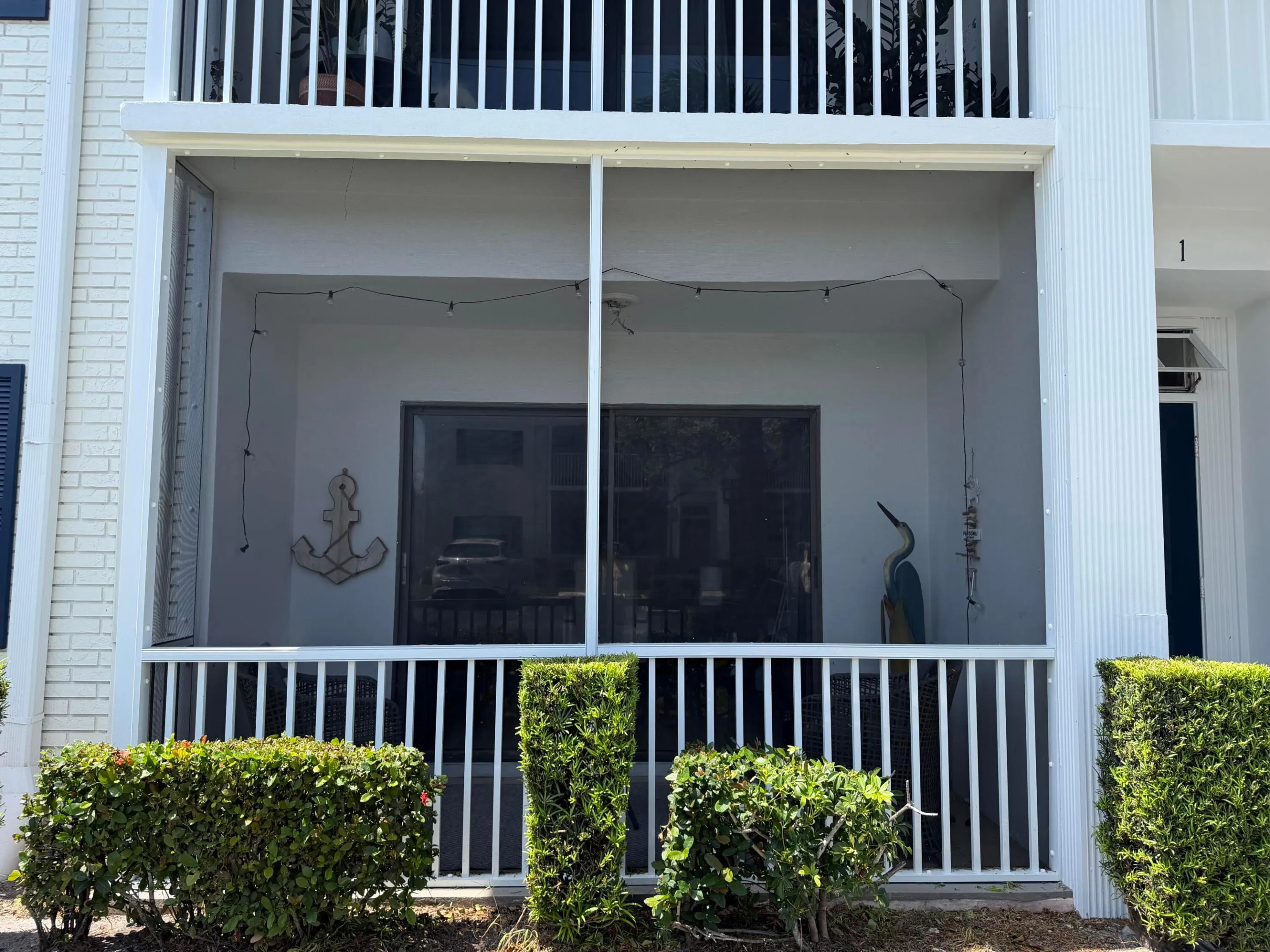 Your screened in patio.