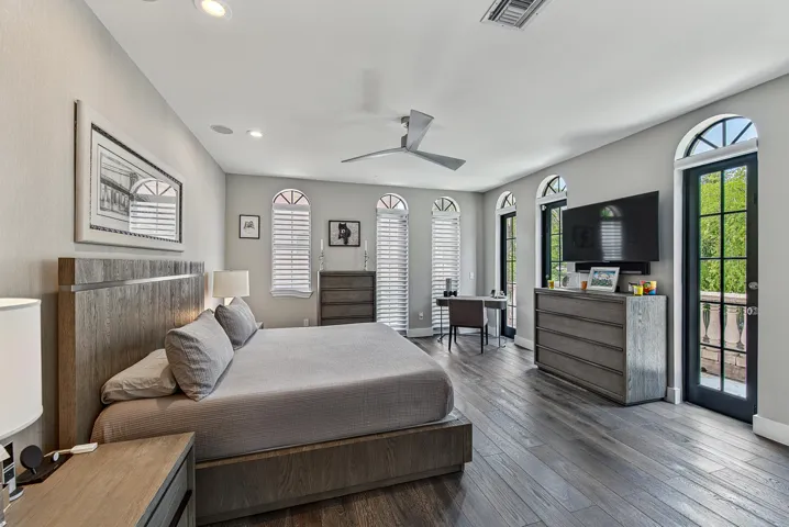 Large Primary Bedroom with Private Balconies!