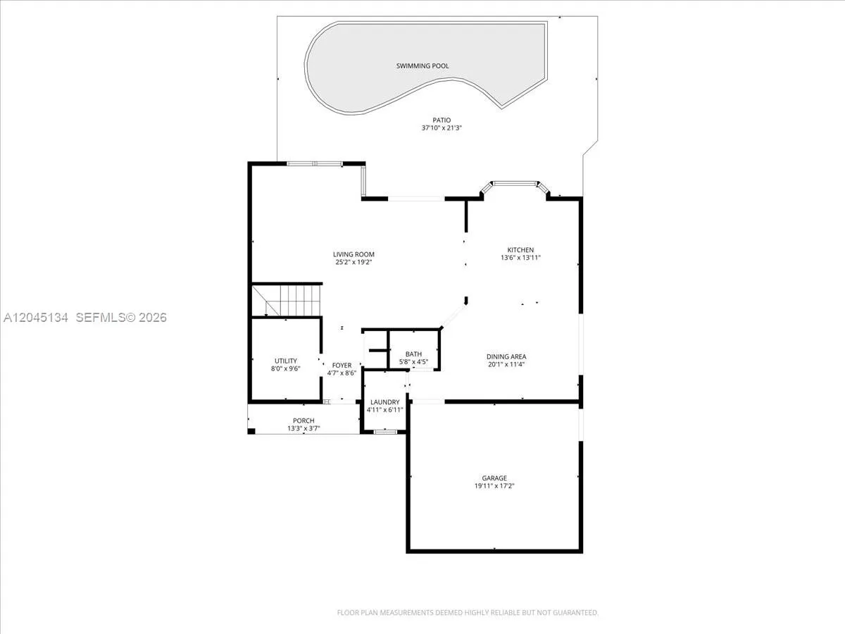 1st Floor-Measurement are for information only, not verified nor guaranteed.
