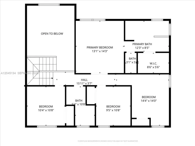 2nd Floor-Measurement are for information only, not verified nor guaranteed.