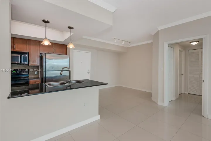 dining area to your right