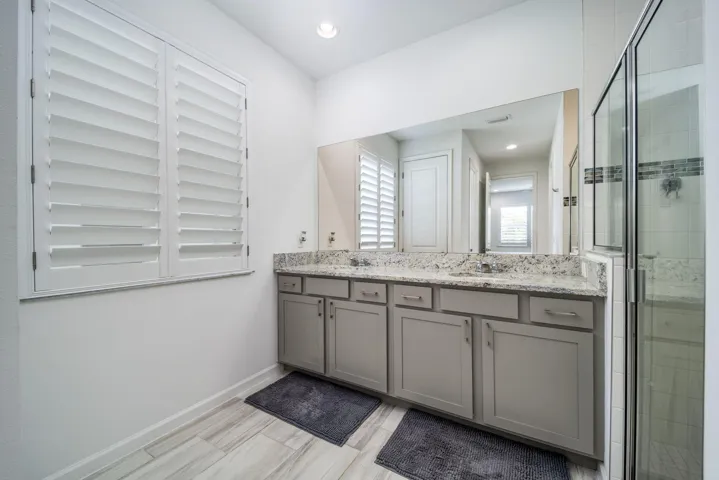 Primary Bathroom with Dual Vanity