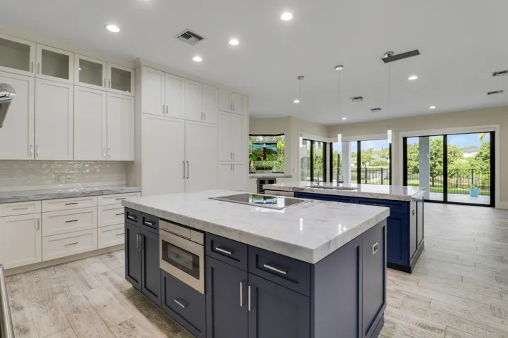 Kitchen with Double Island