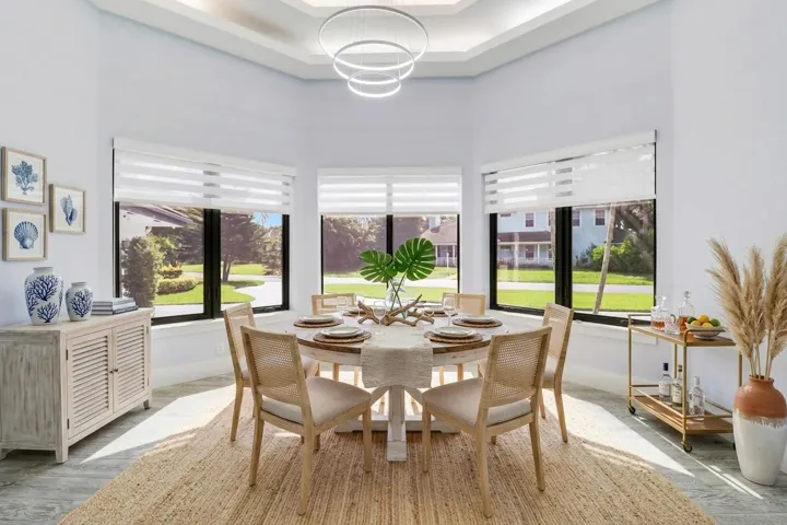 Virtually Staged Dining