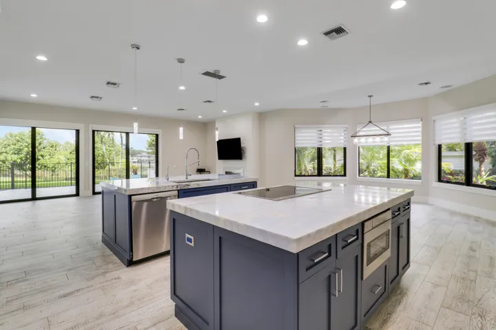 Kitchen with Double Island