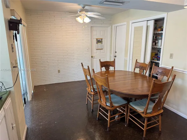 spacious kitchen / eat in