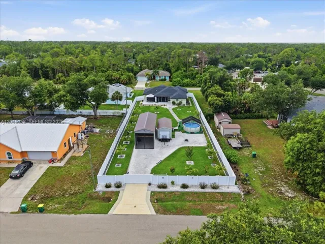Rear of Property