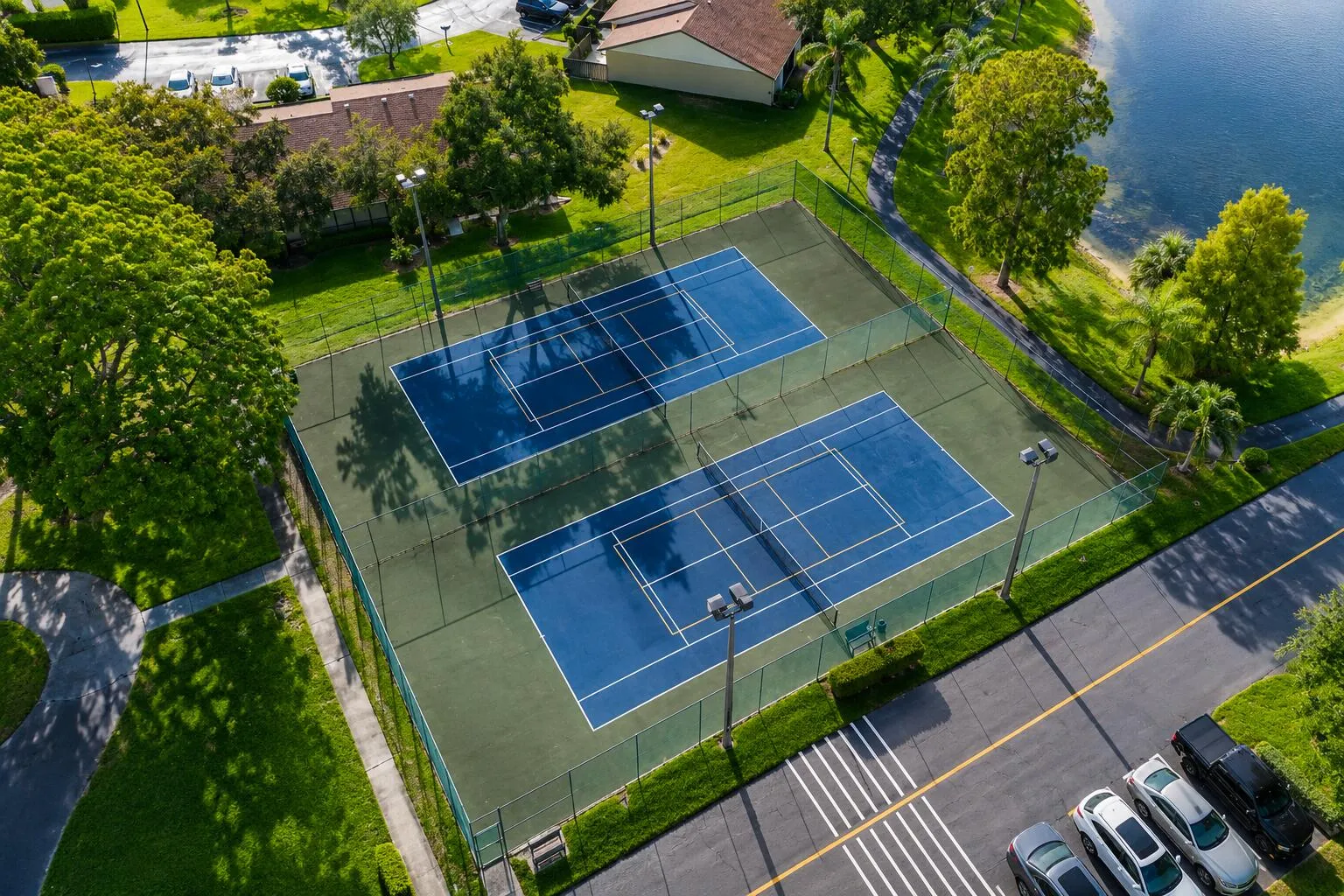 Tennis courts
