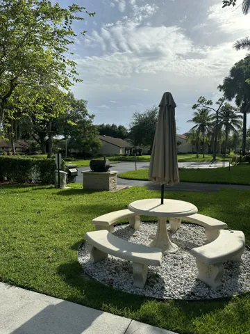 BBQ area