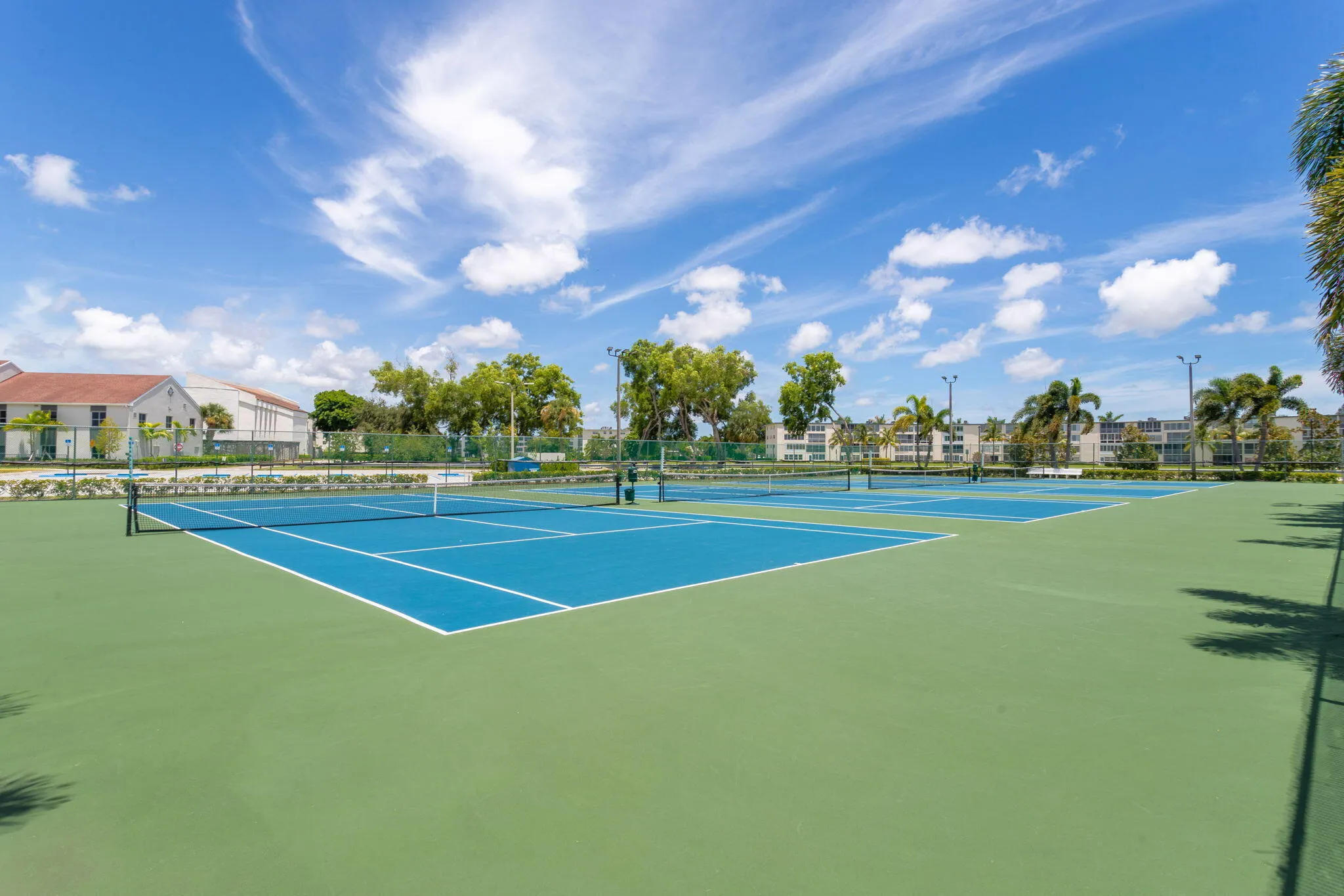 Tennis courts