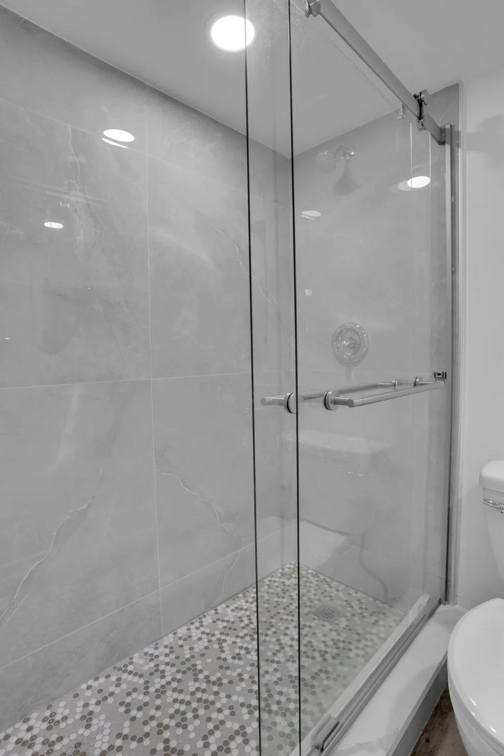 Beautiful walk in shower