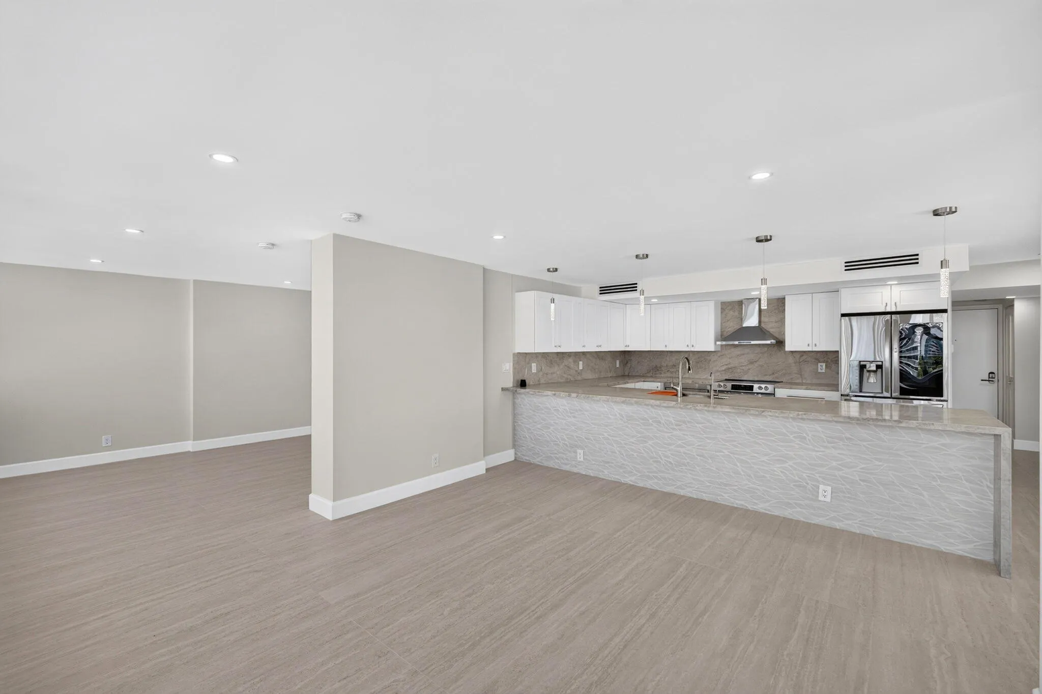 Open floor plan