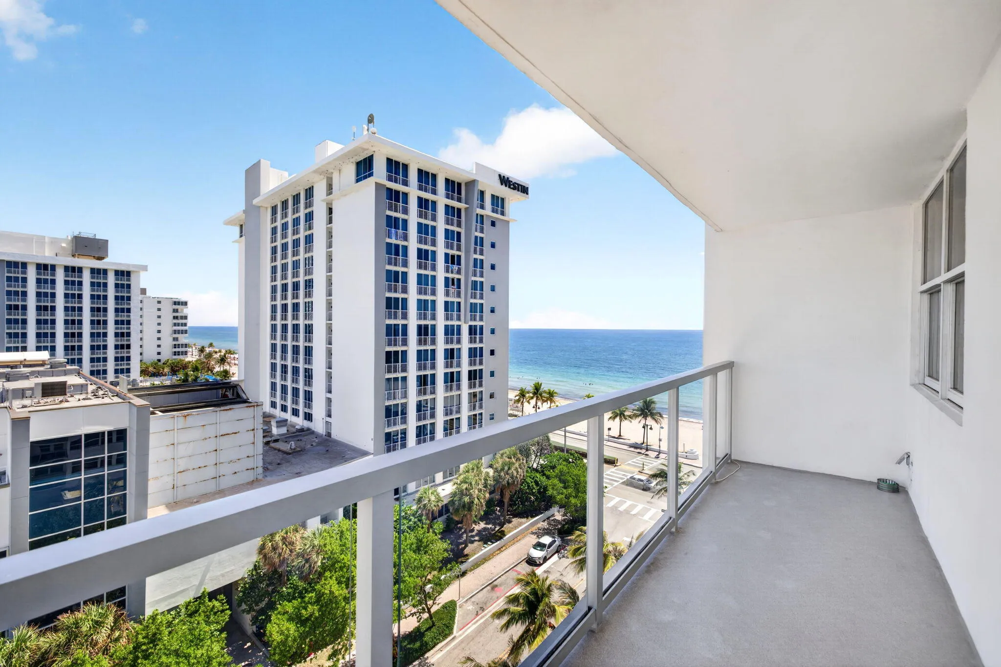 Balcony with NE ocean views