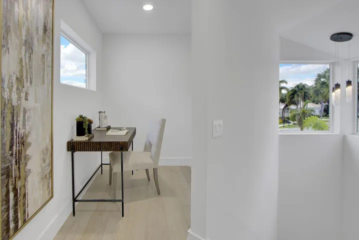 Upstairs Desk Area